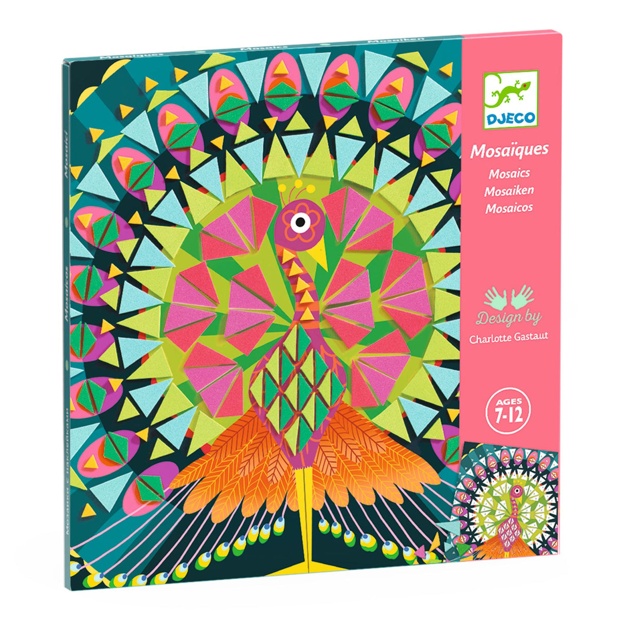 Mosaïques Coco – paon et chouette – Djeco