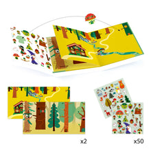Stickers repositionnables La forêt magique – Djeco