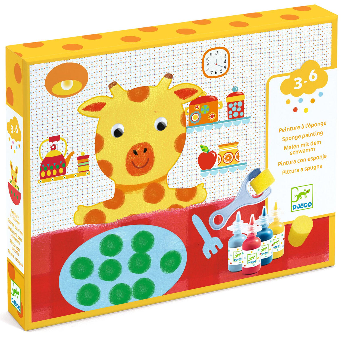 Coffret peinture Les aventures des doudous – Djeco