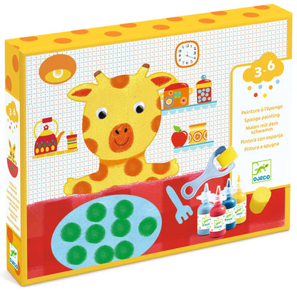 Coffret peinture Les aventures des doudous – Djeco