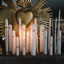 Calendrier de l'avent - bijoux de bougie