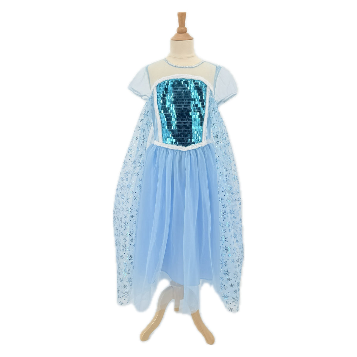 Robe de princesse Elsa, bleu glacier – Labay