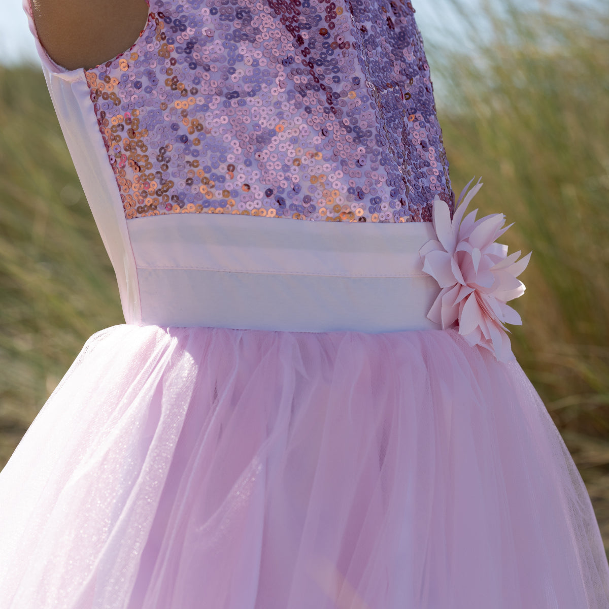 Robe de princesse Emma, rose tendre – Labay