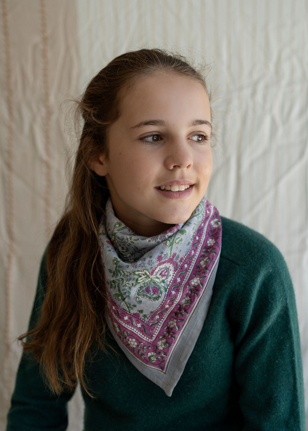 Petit foulard - Capri Nuage