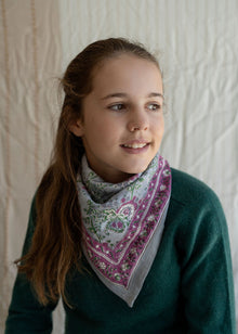 Petit foulard - Capri Nuage