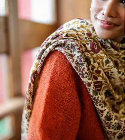 Foulard - Mina améthyste