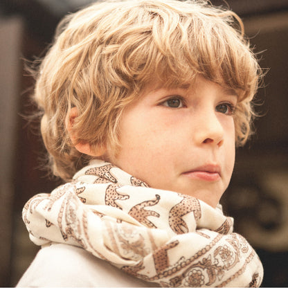 Foulard Latika bengale latte