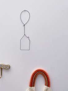 Maison ballon - fil de fer