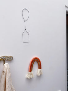 Maison ballon - fil de fer