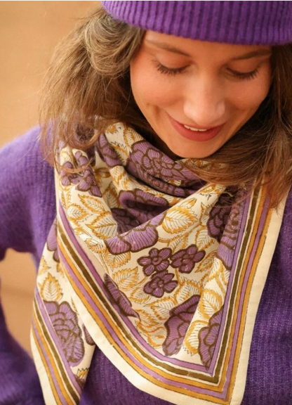 Foulard - Georgia Purple