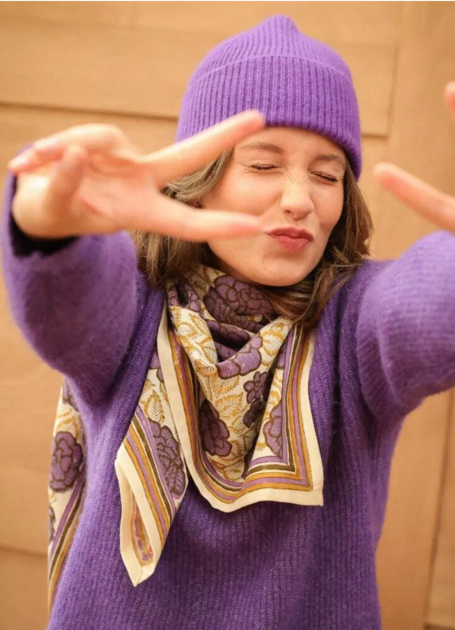 Foulard - Georgia Purple