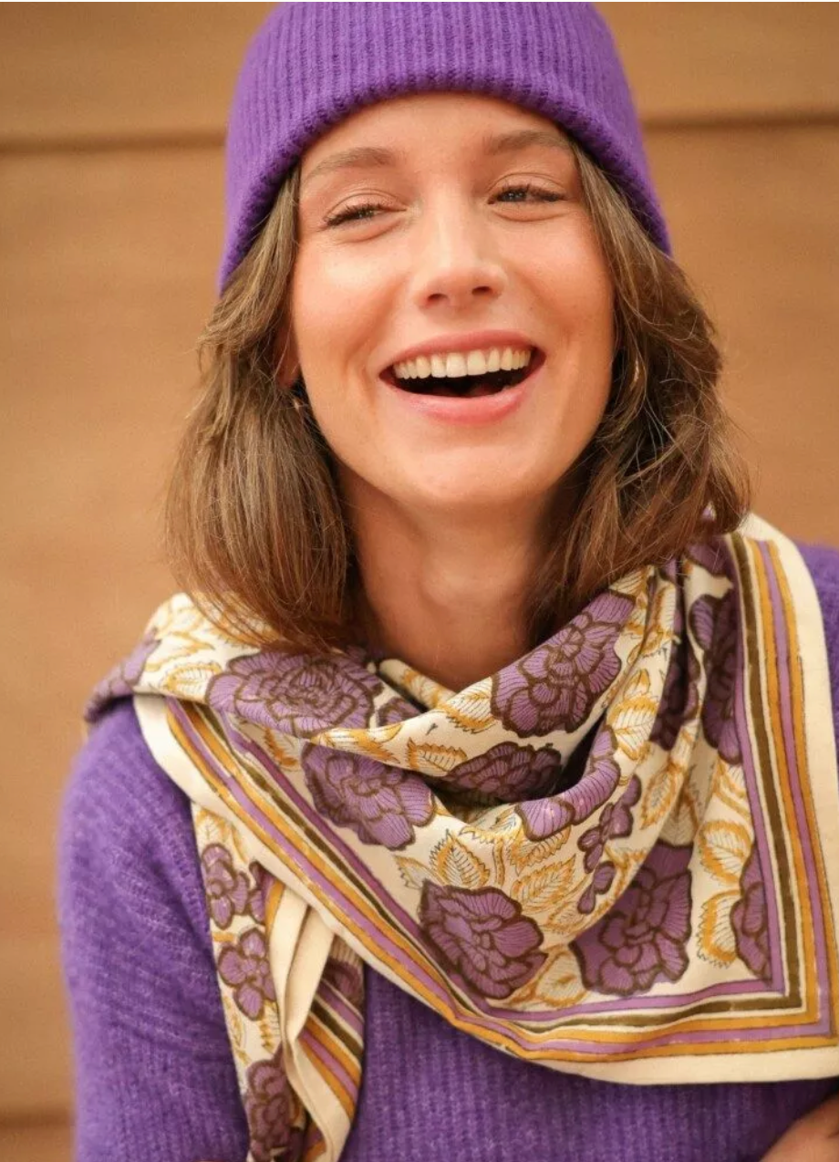 Foulard - Georgia Purple