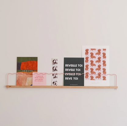 Étagère Gllü 80cm - Rose clair