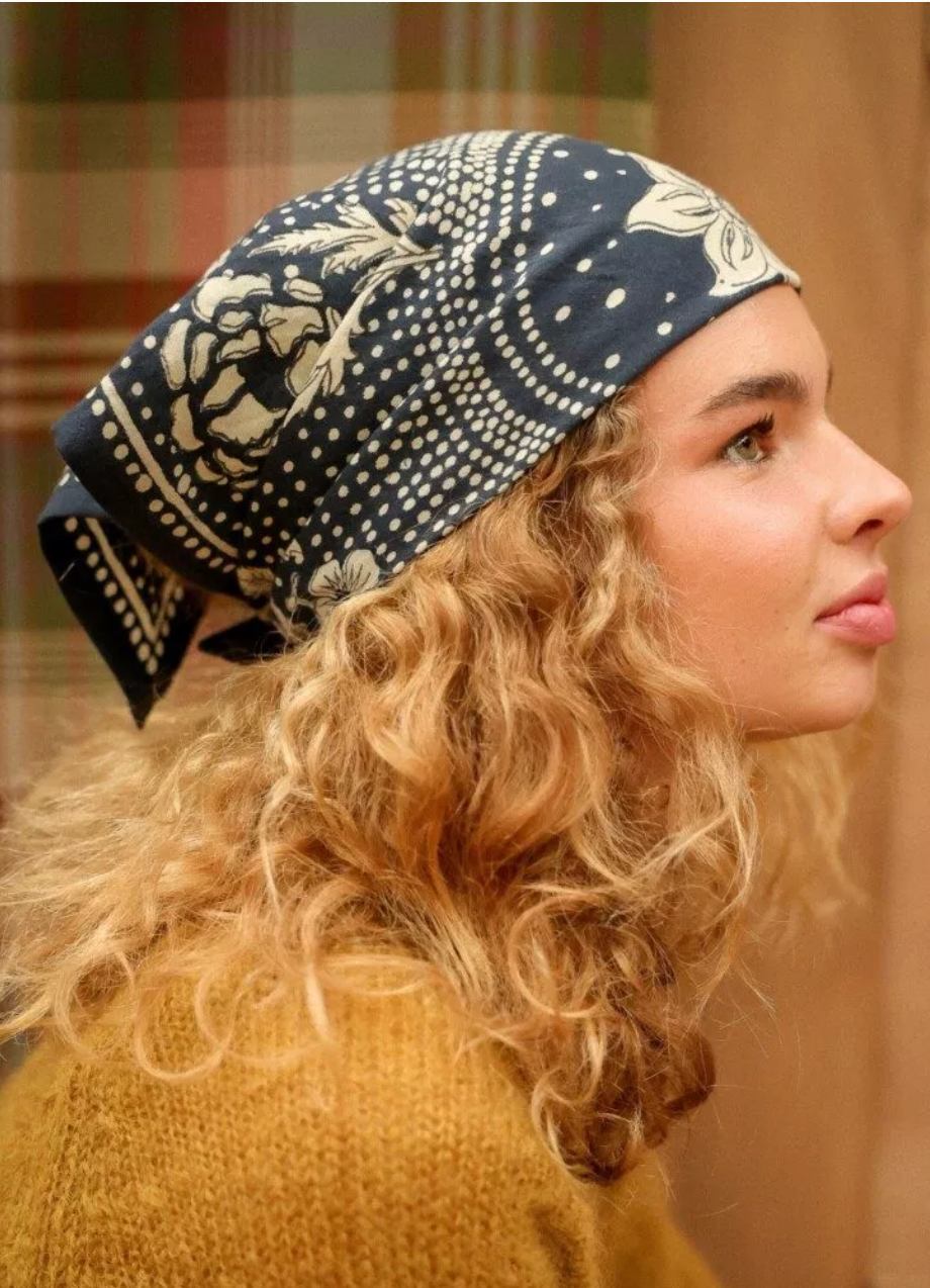Petit foulard - Hindi Bandana Encre