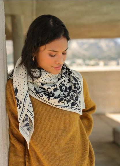 Foulard - Hindi Bandana Écru
