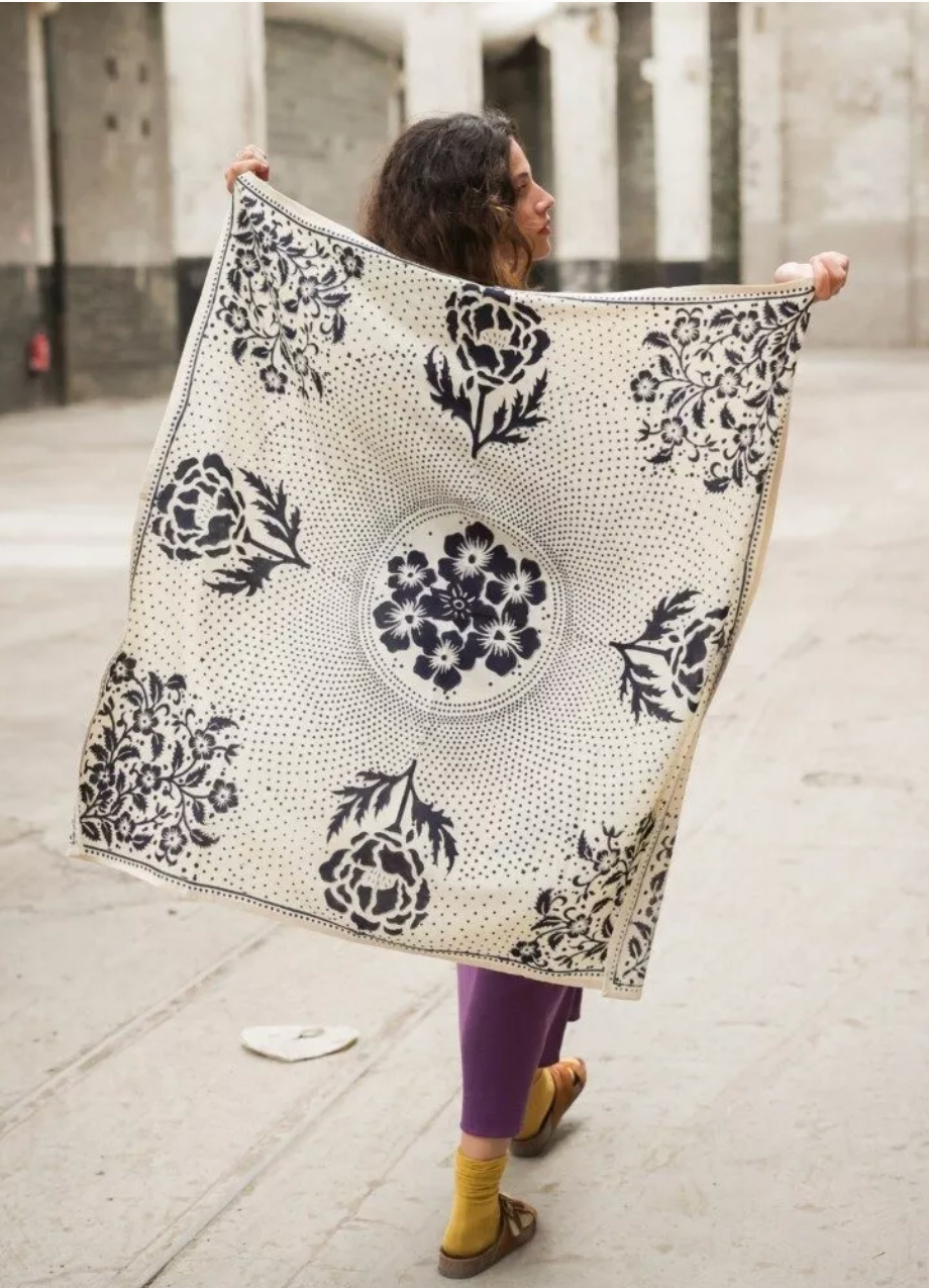 Foulard - Hindi Bandana Écru