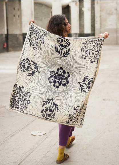 Foulard - Hindi Bandana Écru