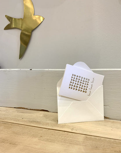 Mini carte - Love, love, love