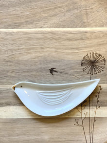 Mini coupelle en porcelaine - Oiseau