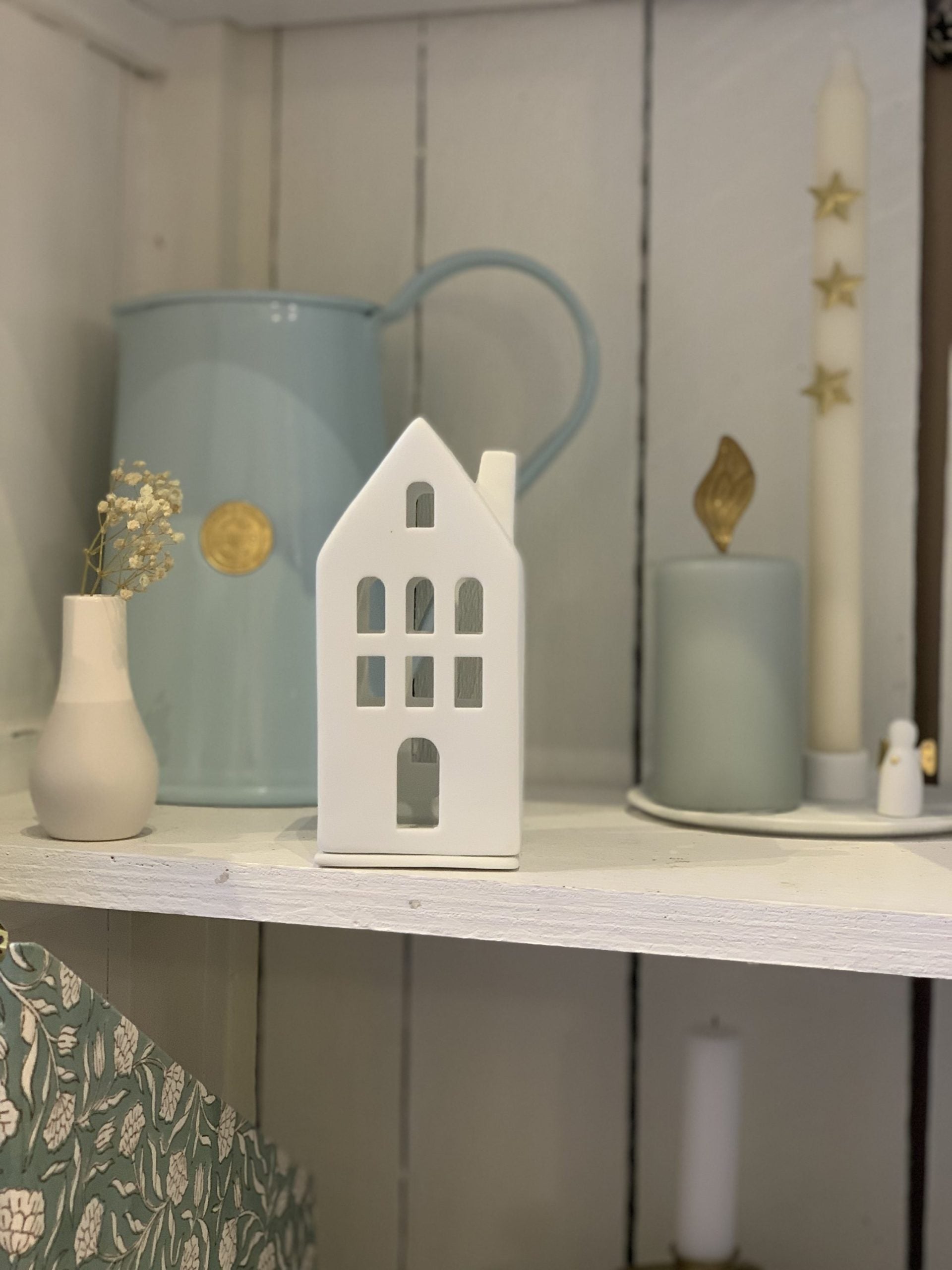 Photophore maison d'amis - Porcelaine