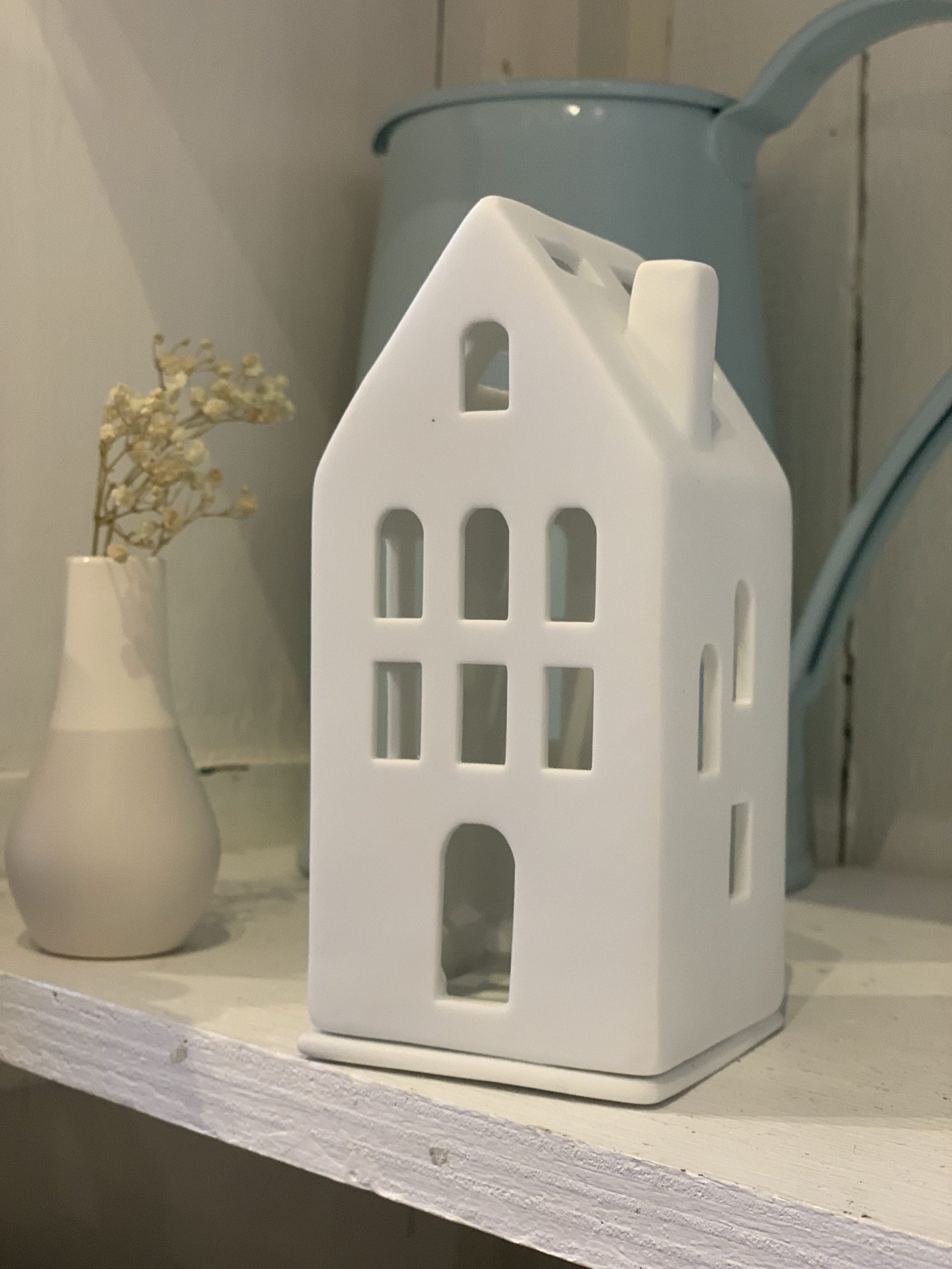 Photophore maison d'amis - Porcelaine