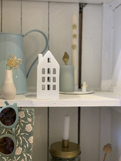 Photophore maison d'amis - Porcelaine