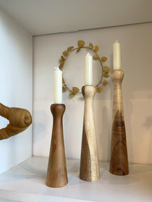Bougeoir naturel - 20cm
