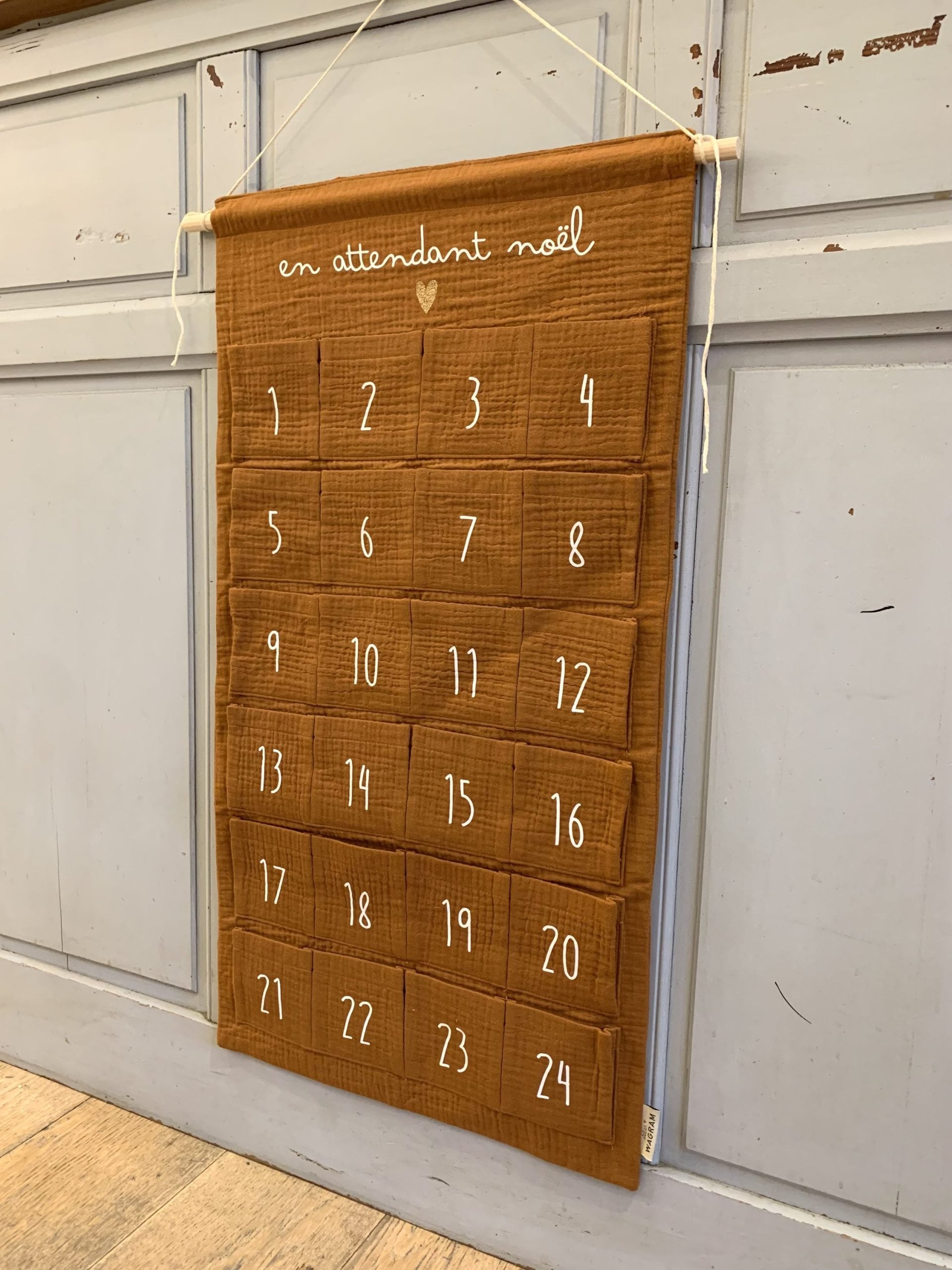 Calendrier de l'avent - caramel