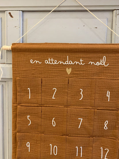 Calendrier de l'avent - caramel