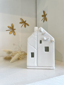 Photophore maison arbre - Porcelaine