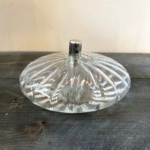 Lampe à huile ellipse striée - M