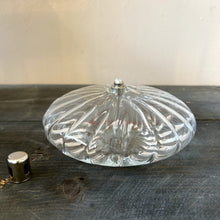 Lampe à huile ellipse striée - M