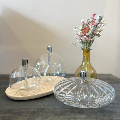 Lampe à huile sphère lisse - XS