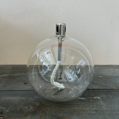 Lampe à huile sphère lisse - M
