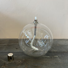 Lampe à huile sphère lisse - M