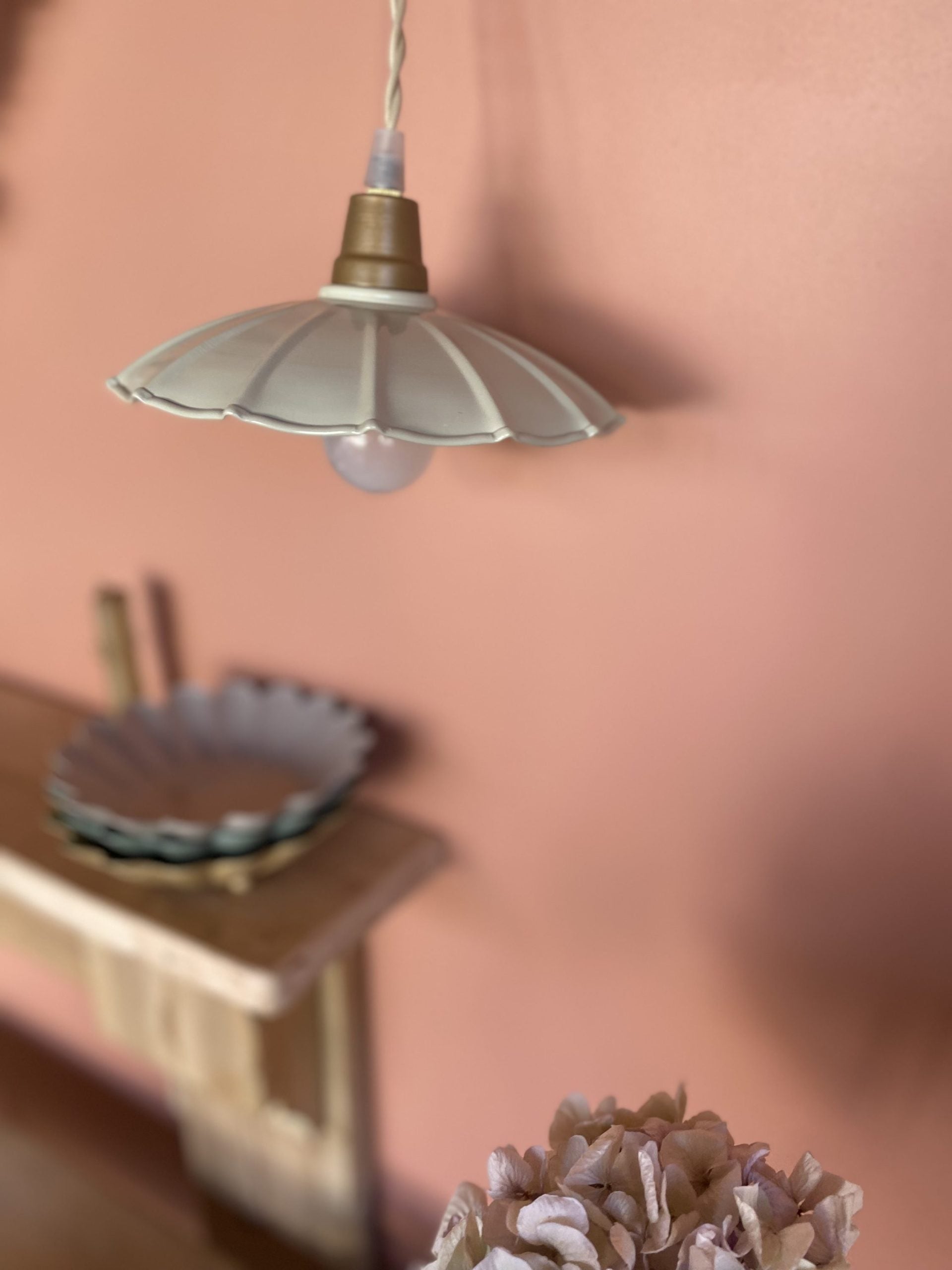 Suspension festonnée - Mint