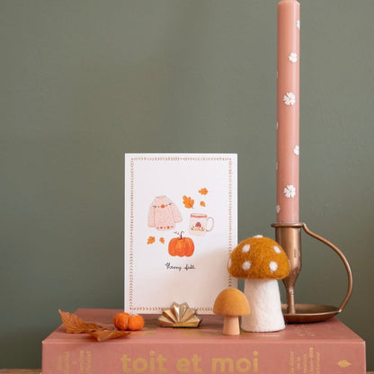 Carte d'automne - Happy fall