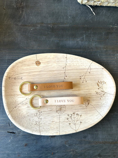 Porte-clés camel - I love you