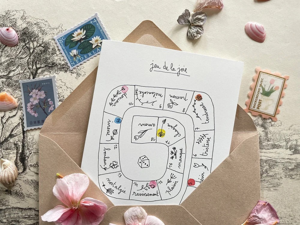 Carte - Jeu de la joie