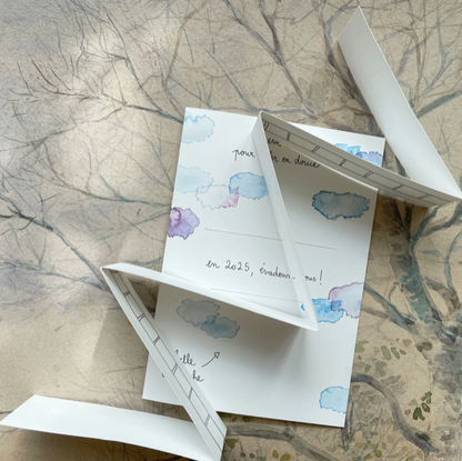 Carte - Voeux évasion kit