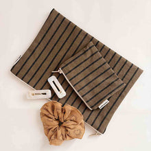 Porte-monnaie Marie - Rayures Tennis Olive