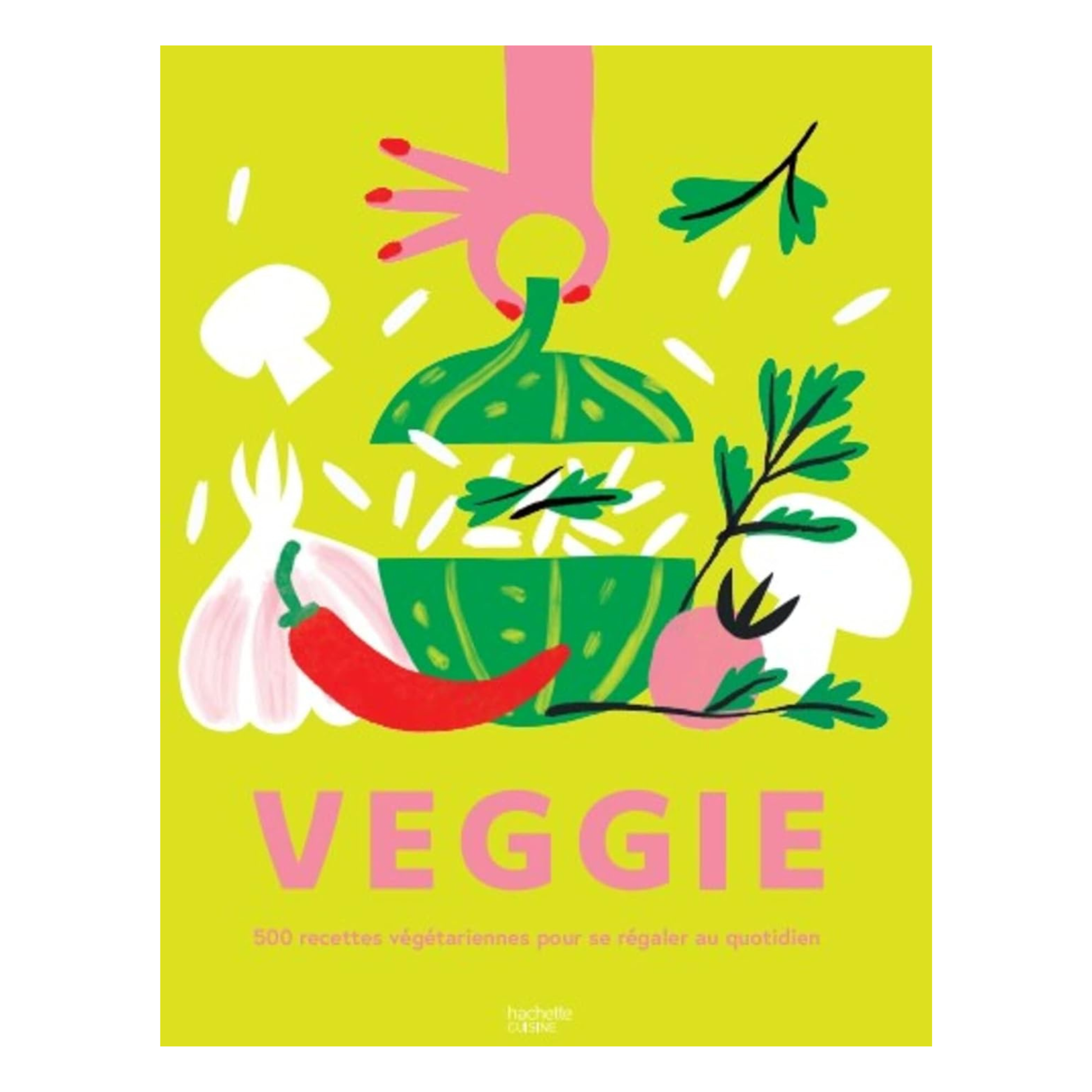 Livre de cuisine Veggie Hachette