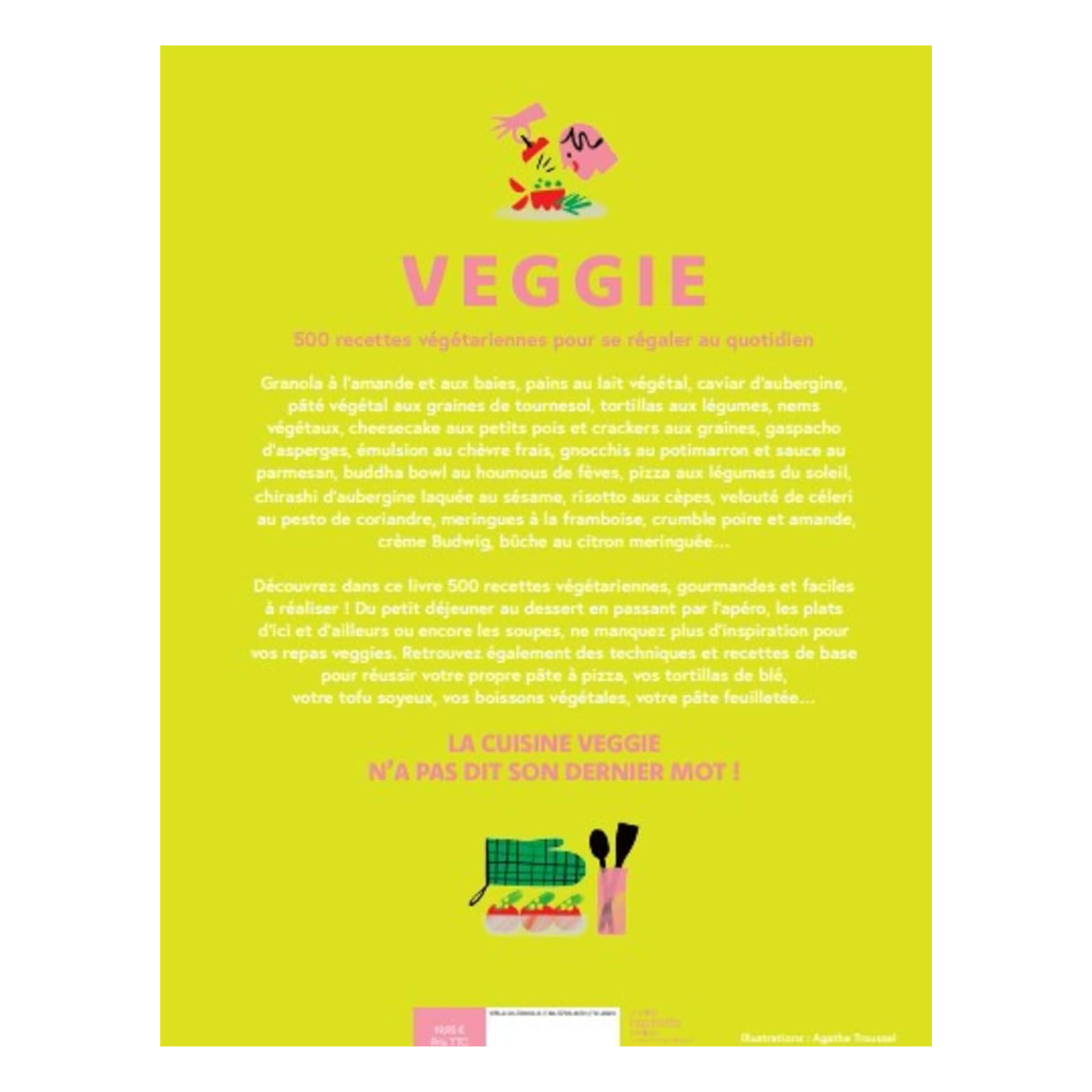 Livre de cuisine Veggie Hachette