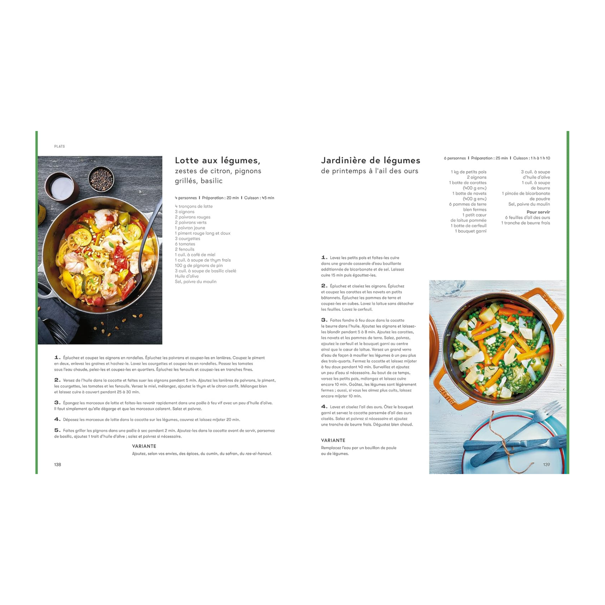 Livre de recettes - light hachette