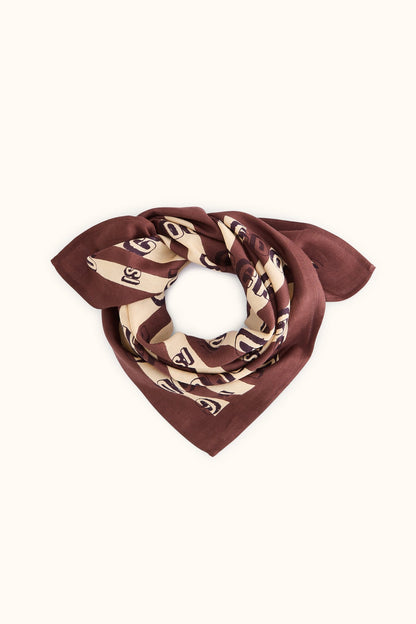 Petit foulard Manika - Dictée Taffeta