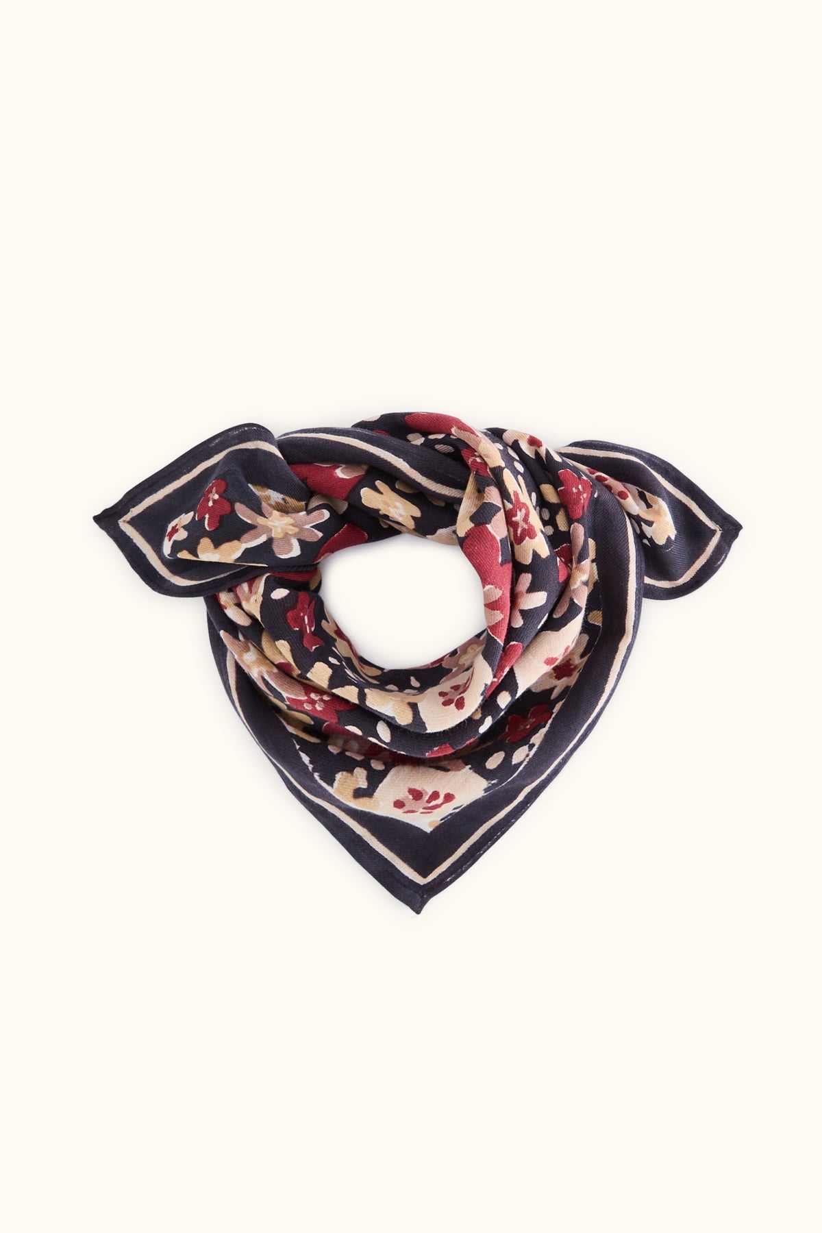 Petit foulard Manika - Polly Coal