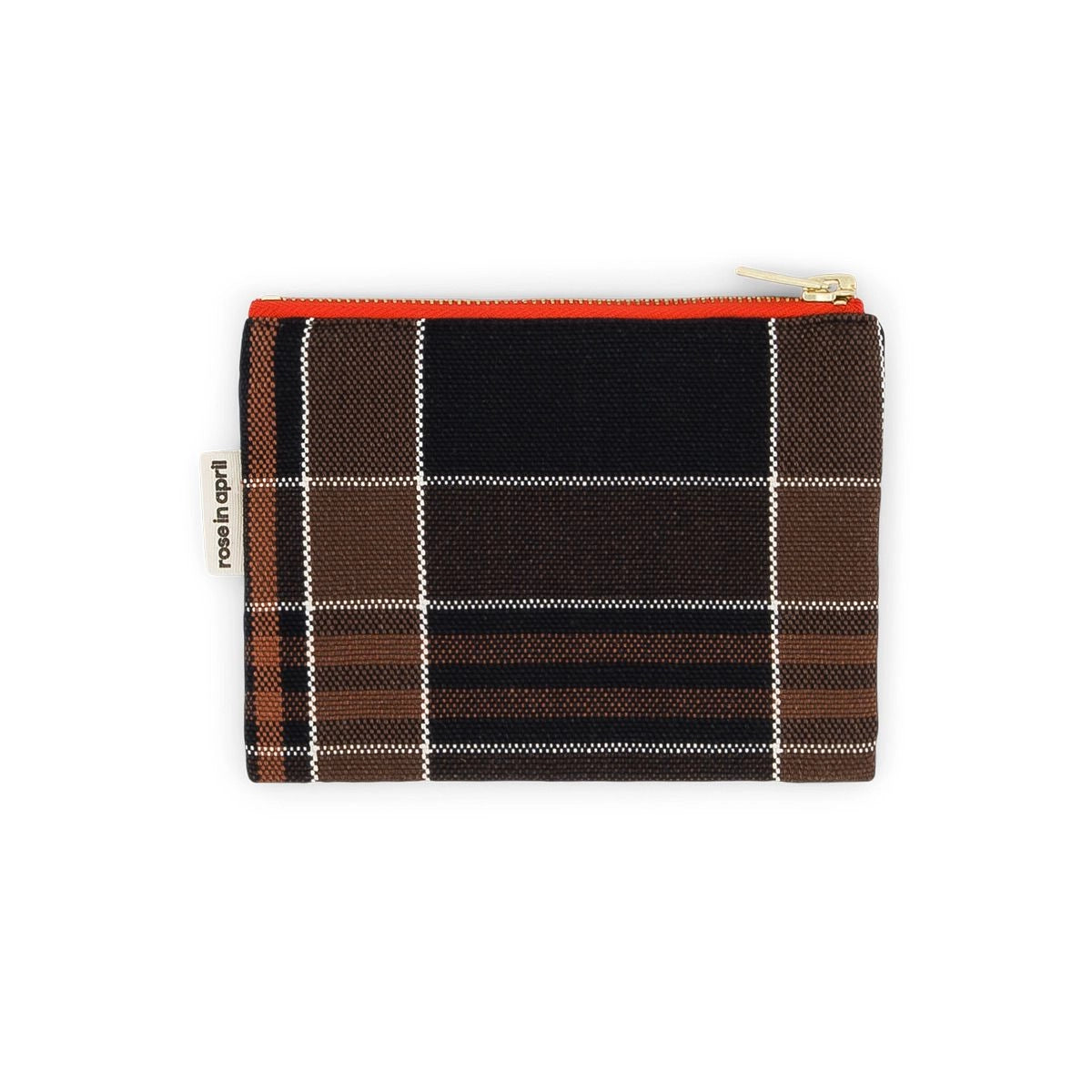 Porte-monnaie Marie - Black Tartan