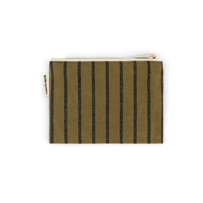Porte-monnaie Marie - Rayures Tennis Olive