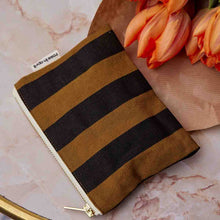 Porte-monnaie Marie - Rayures Cumin