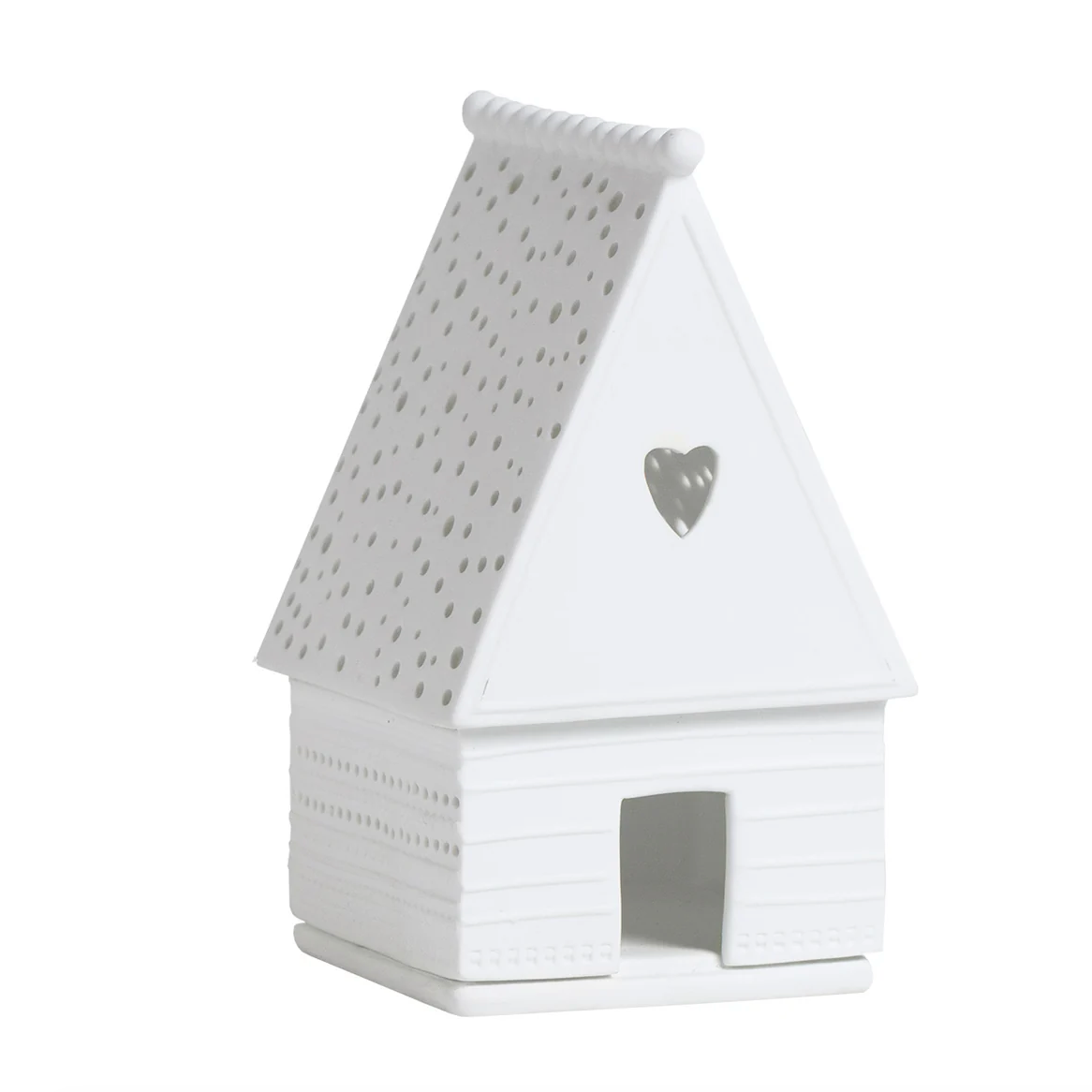 Photophore maison pain d'épice - Porcelaine